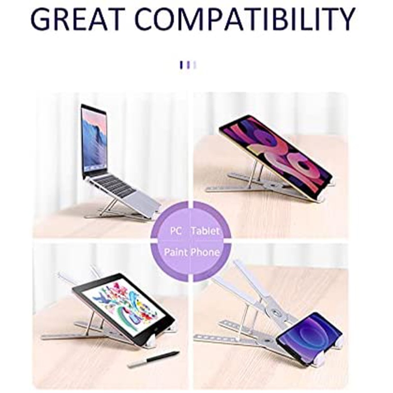 chin Laptop Holder Compatible with MacBook Air Pro and More Laptop Riser "X " Design | BigBuy360 - bigbuy360.vn
