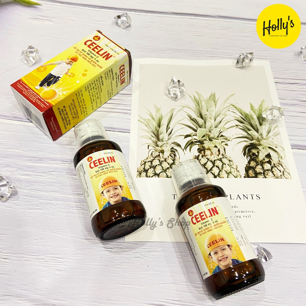 CEELIN syro VitaminC tăng cường đề kháng cho bé