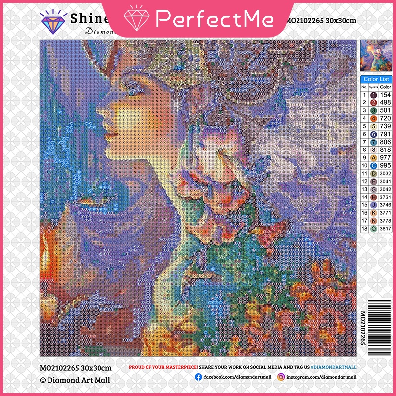 Bộ tranh đính đá 5D họa tiết độc đáo DIY dùng trang trí nhà cửa