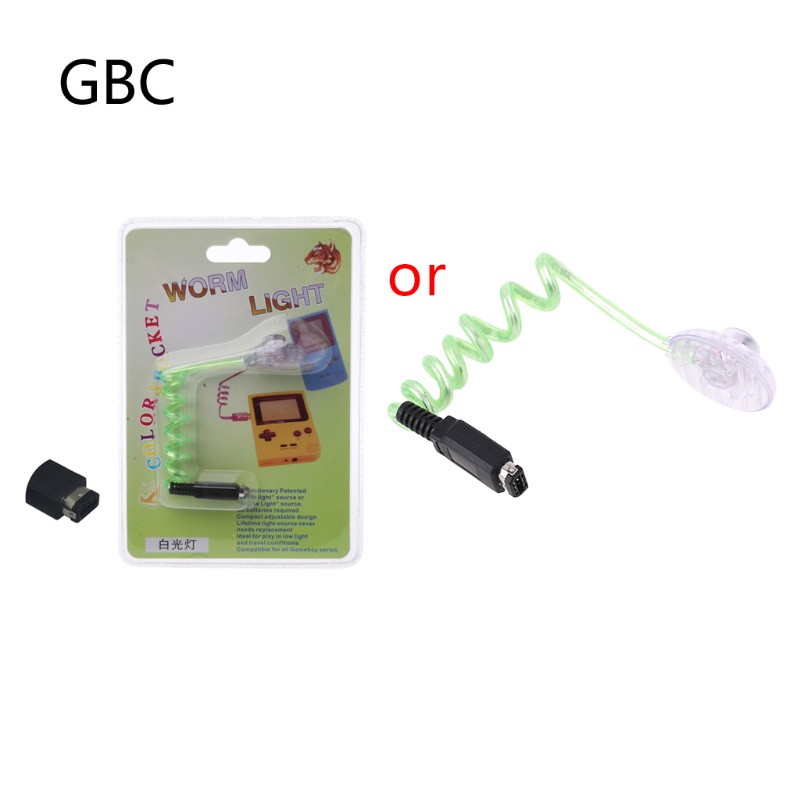 Ch *  Đèn Chiếu Sáng Hình Sâu Cho GBA Gameboy Advance / Game Boy Color GBC