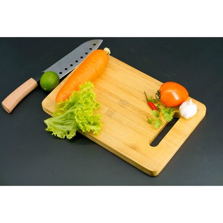 Thớt Tre kháng khuẩn khử mùi/Thớt gỗ Tre kt 34*24cm dày 2cm