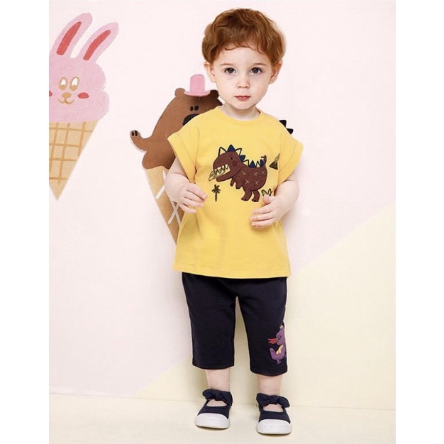 Bộ Hè Bé Trai Khủng Long Milke Mine