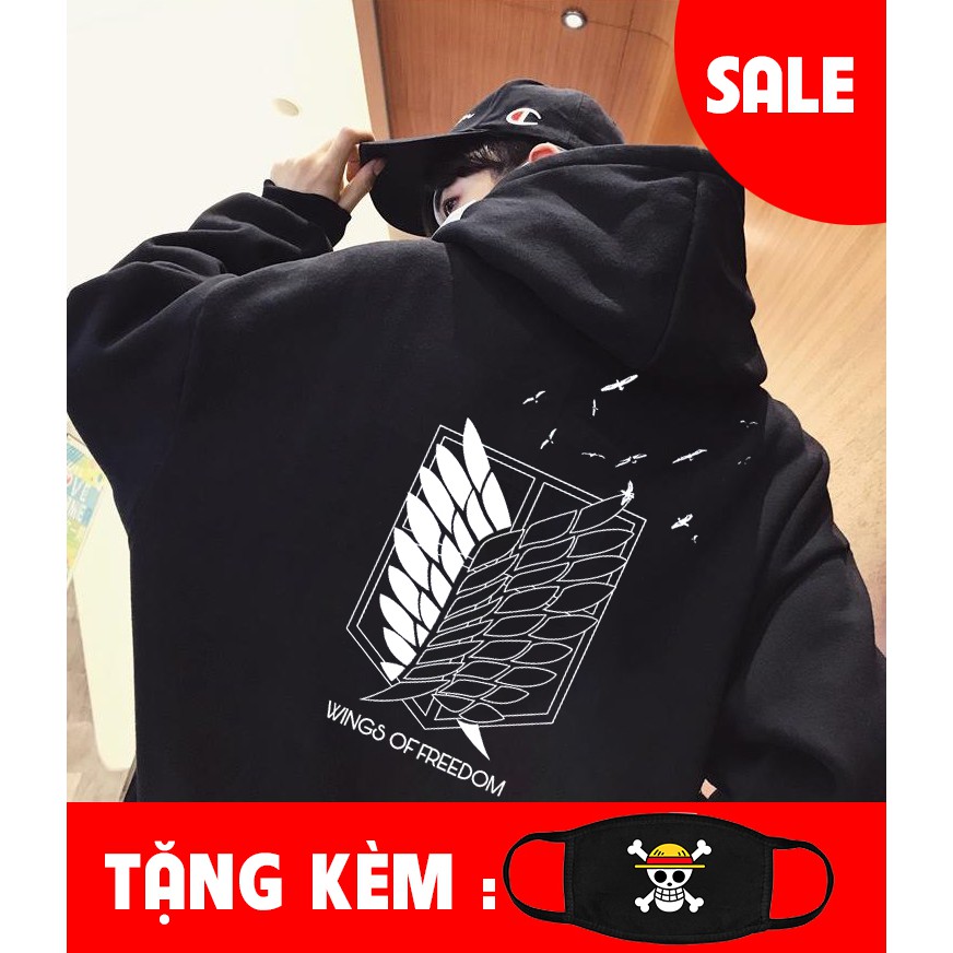 🔥SALE SỐC🔥 Áo khoác Attack on Titan - áo Anime đẹp giá rẻ chất lượng