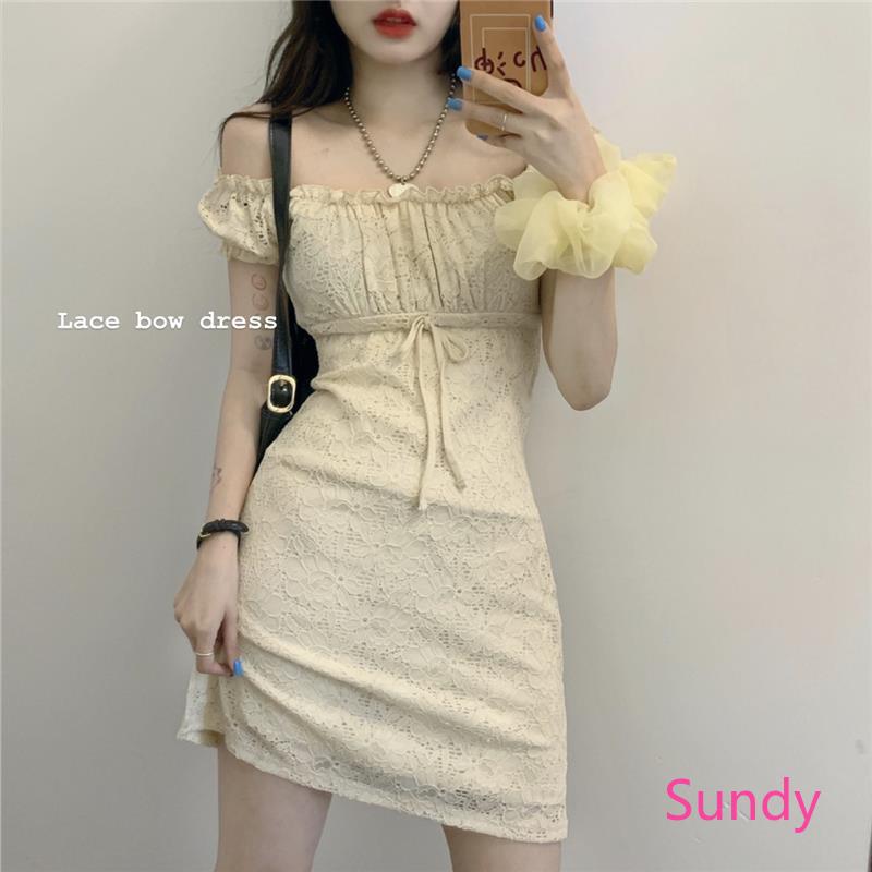 Đầm hoa phong cách retro thời trang xinh xắn cho nữ