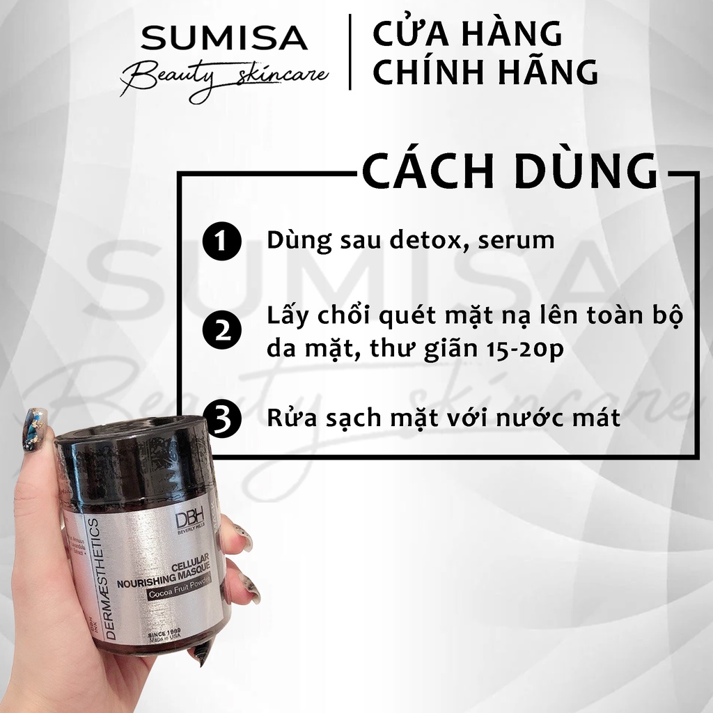 DBH CELLULAR NOURISHING MASQUE COCOA FRUIT POWDER MẶT NẠ DƯỠNG ẨM, PHỤC HỒI DA