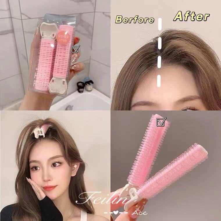 Kẹp uốn tóc mái làm phồng tóc không đường may