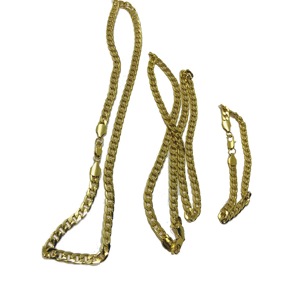 Vòng cổ Mạ Vàng 18K Phong Cách Hip Hop Thời Trang Cho Nam