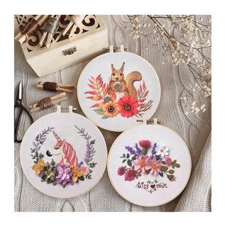 SET KHUNG THÊU IN HÌNH SẴN