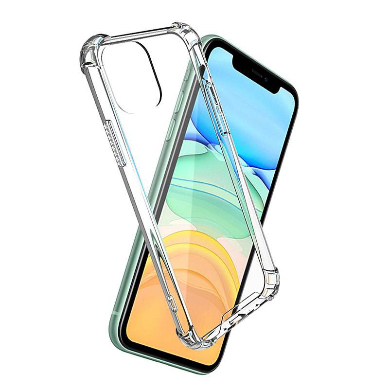 🌟NEW CASE 2021🌟Ốp lưng TPU cứng trong suốt 4 cạnh chống sốc iPhone 7/.../12 Pro/12 Promax - MARIO SHOP