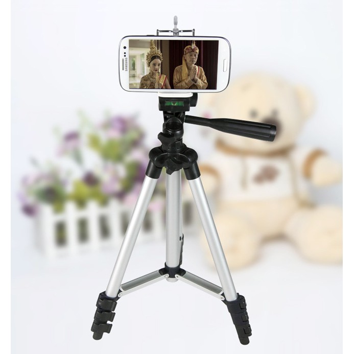 Gậy 3 Chân Tripod Tf-3110 Tặng Kèm Giá Đỡ Điện Thoại