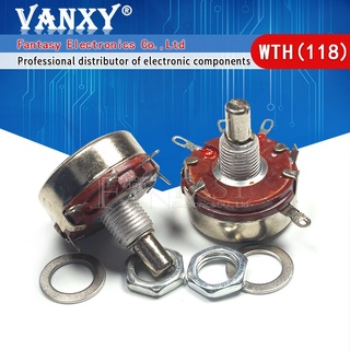 Set 5 chiết áp WTH118 2W 1A 1K 2.2K 4.7K 10K 22K 47K 100K 470K 1M WTH118-2W