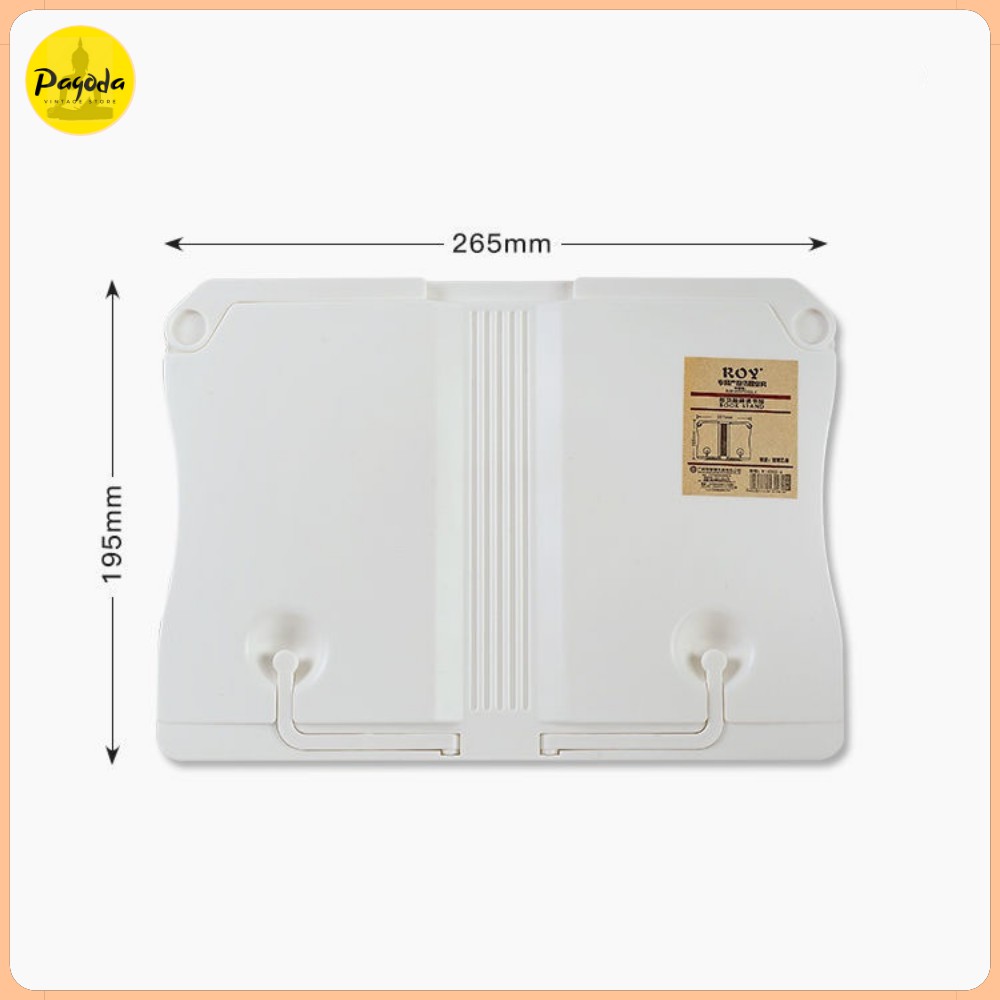 (SP mới) Giá đỡ, kẹp sách, ipad điều chỉnh góc nghiêng, gấp gọn bằng nhựa =&gt; Follow shop nhận mã giảm giá