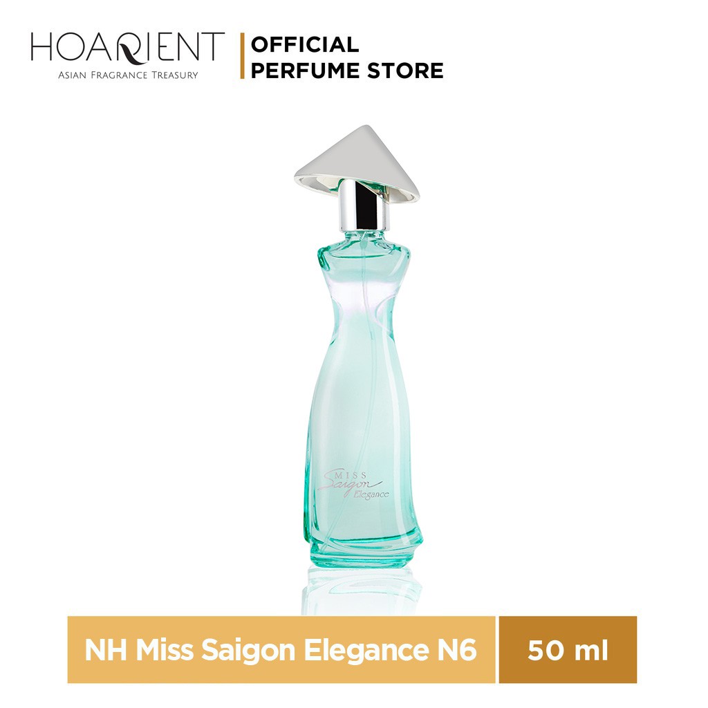 [Mã BMLT35 giảm đến 35K đơn 99K] Nước Hoa nữ Miss Saigon Elegance N6 - Hộp Xanh Lá 50ml
