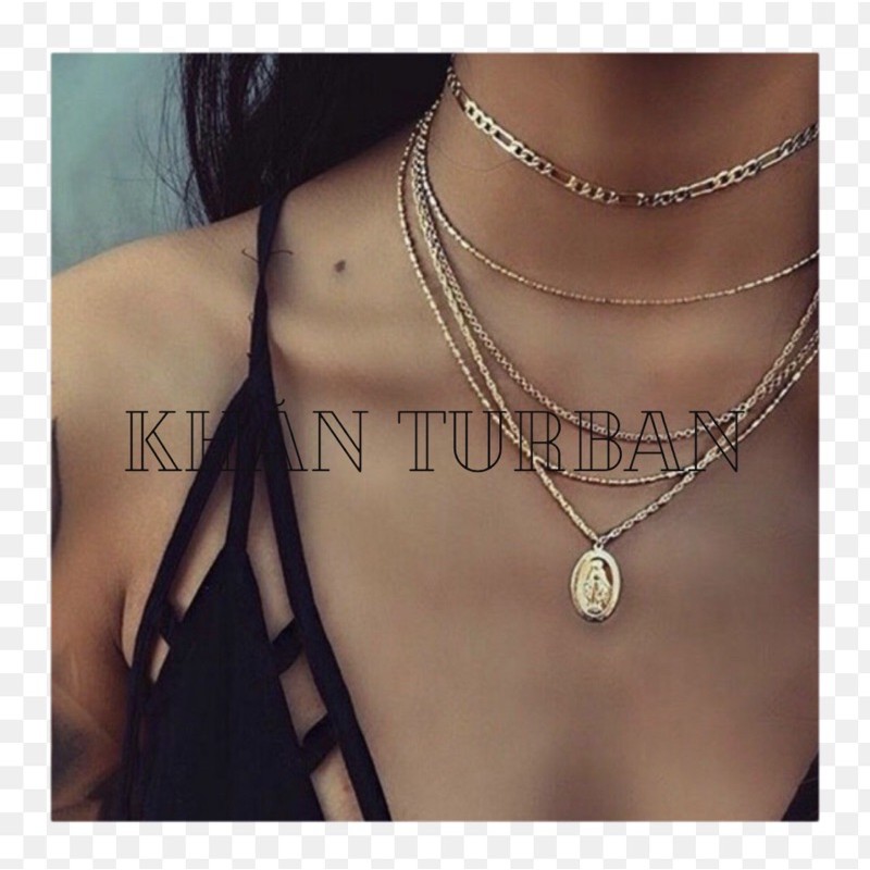 Set vòng cổ bohemian Vòng cổ âu mỹ