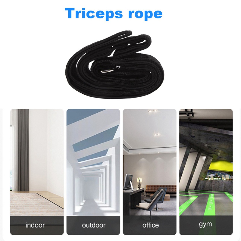 Tricep Dây Cáp Đính Kèm. Dây Thừng Kéo Dài 28.7 Inch &amp; 22 Inch Kèm Dây Kéo 1 Dây Đai Mở Rộng Giá Rẻ