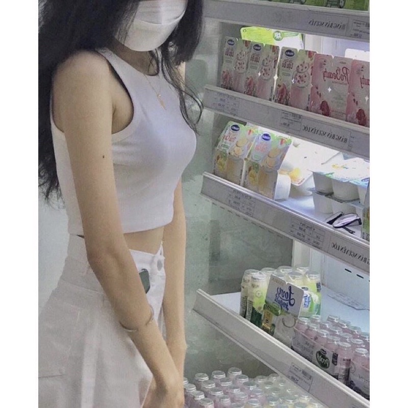 Áo ba lỗ ngược croptop alohashop91