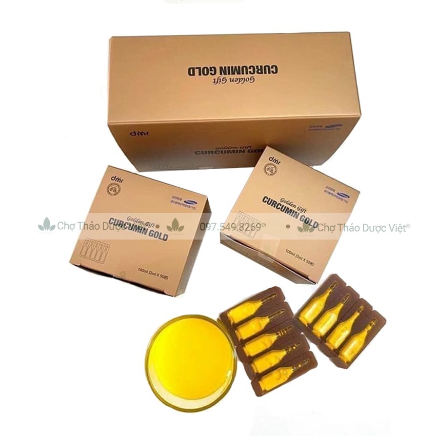 Tinh chất nghệ nano curcumin Hàn Quốc dưỡng nhan, tăng cường đề kháng - Chợ Thảo Dược Việt