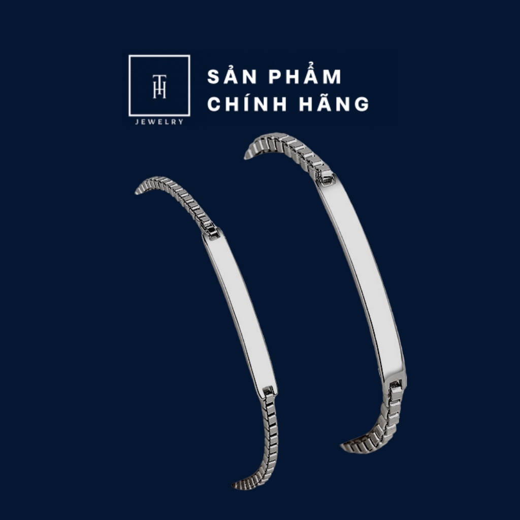 Vòng tay Lắc tay HK Bạc S925 cặp đôi Nam Nữ CD01 | BigBuy360 - bigbuy360.vn