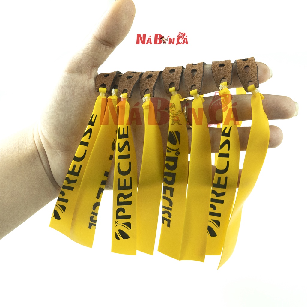 5 Dây ná v3r cao su, Dây ná chính hãng precise 0.55-0.6-0.65mm độ chính xác cao, siêu bền bỉ