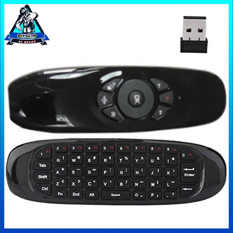 C120 Air Mouse Mini Keyboard Mouse Somatosensory Double-Sided Remote Control