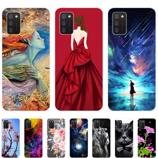 Ốp điện thoại silicon TPU mềm nhiều họa tiết tùy chọn cho Samsung Galaxy A02S