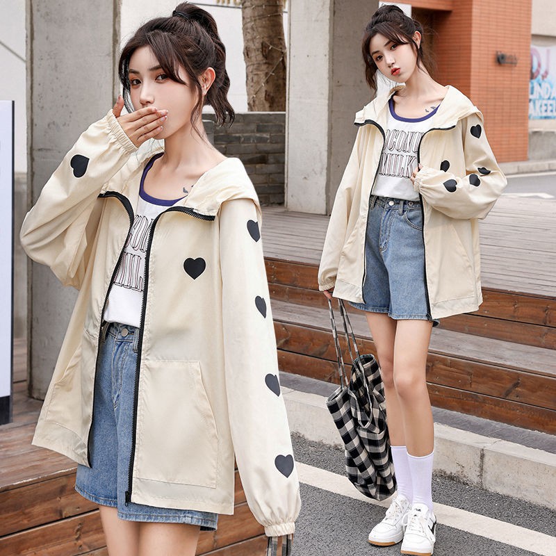 Summer Sunscreen Clothing Women 2021 New Korean Version Of Wild Love Thin Coat Cardigan Breathable Sunscreen Clothing St