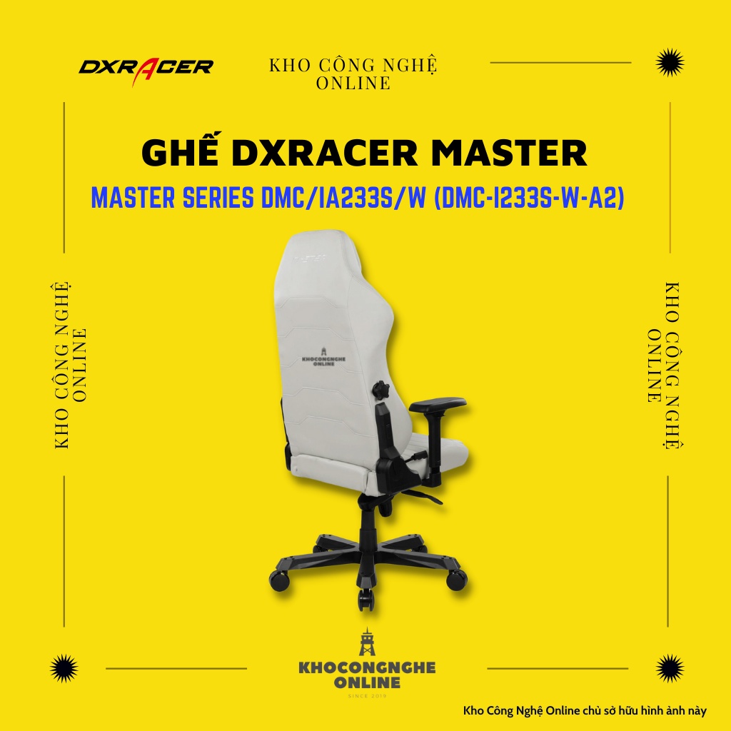 Ghế DXRACER Master series DMC/IA233S/W (DMC-I233S-W-A2)