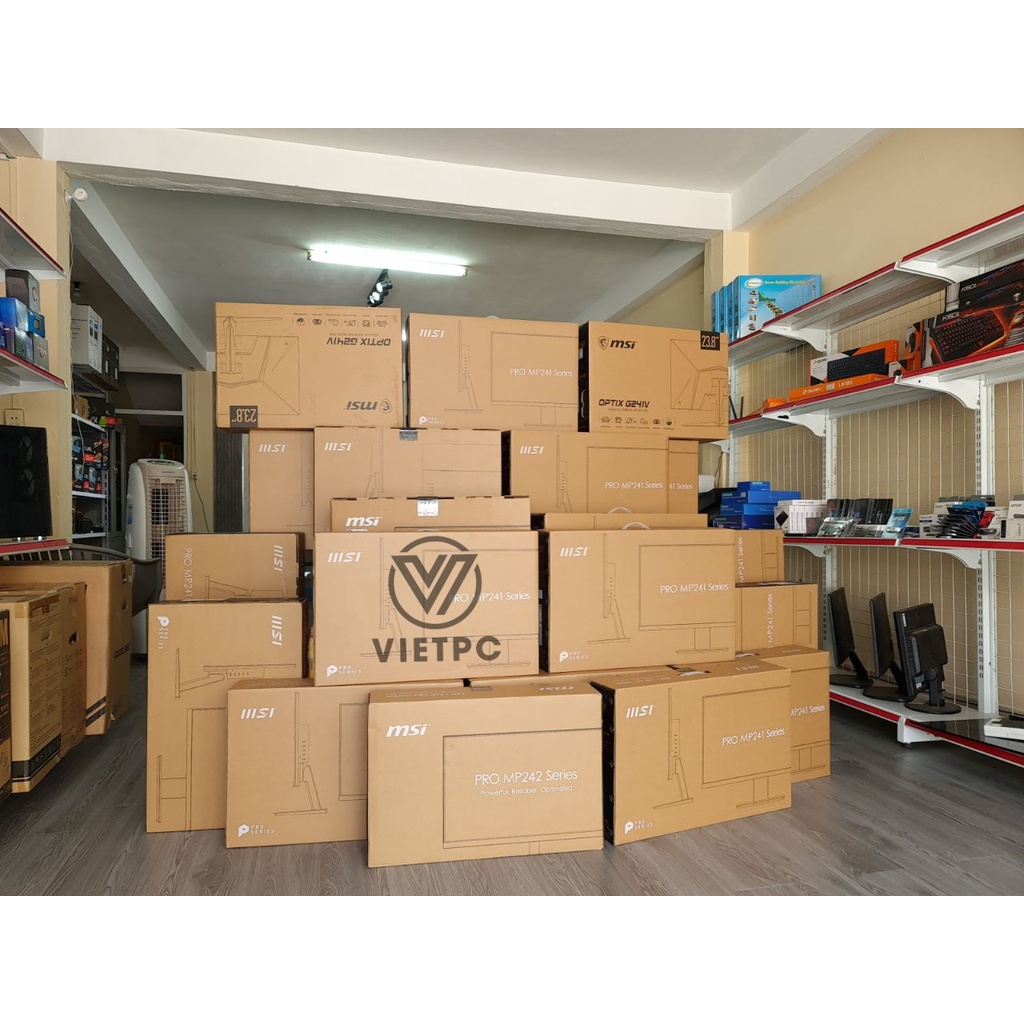 Màn hình PC Phẳng MSI PRO MP241X 23.8 inch FHD/VA 75Hz