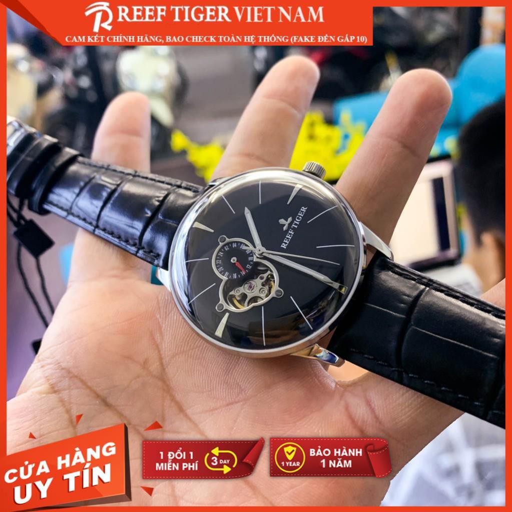 [REEFTIGERVIETNAM]  Đồng hồ nam Reef Tiger RGA8239-YBB