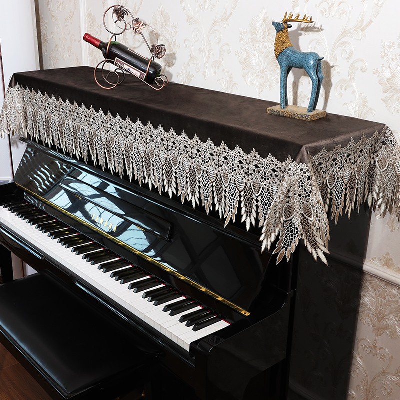 Khăn trùm phủ đàn piano thiết kế sang trọng cổ điển phong cách châu Âu