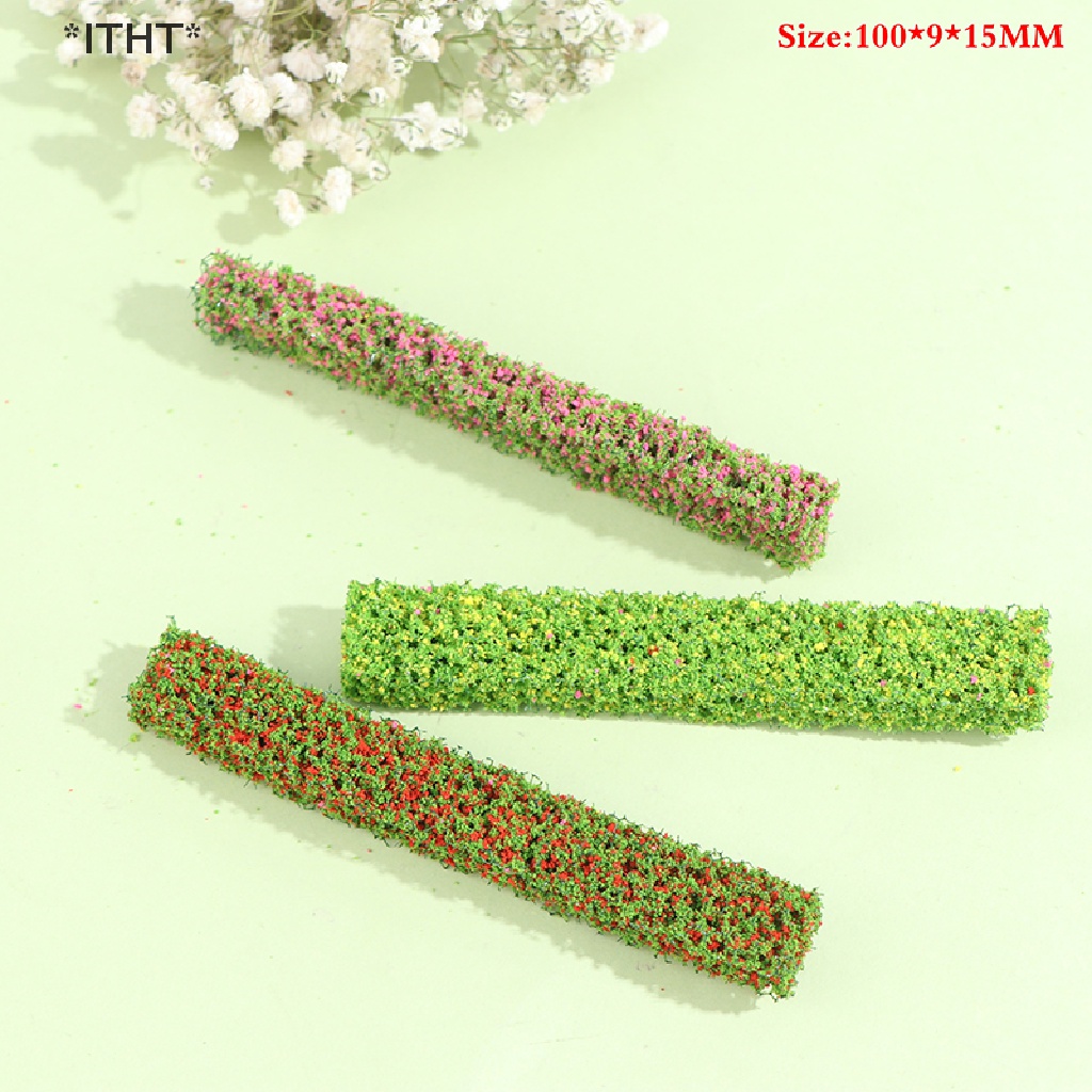 [ITHT] Mô Hình Chậu Hoa Trang Trí Vườn Nhà Búp Bê Mini