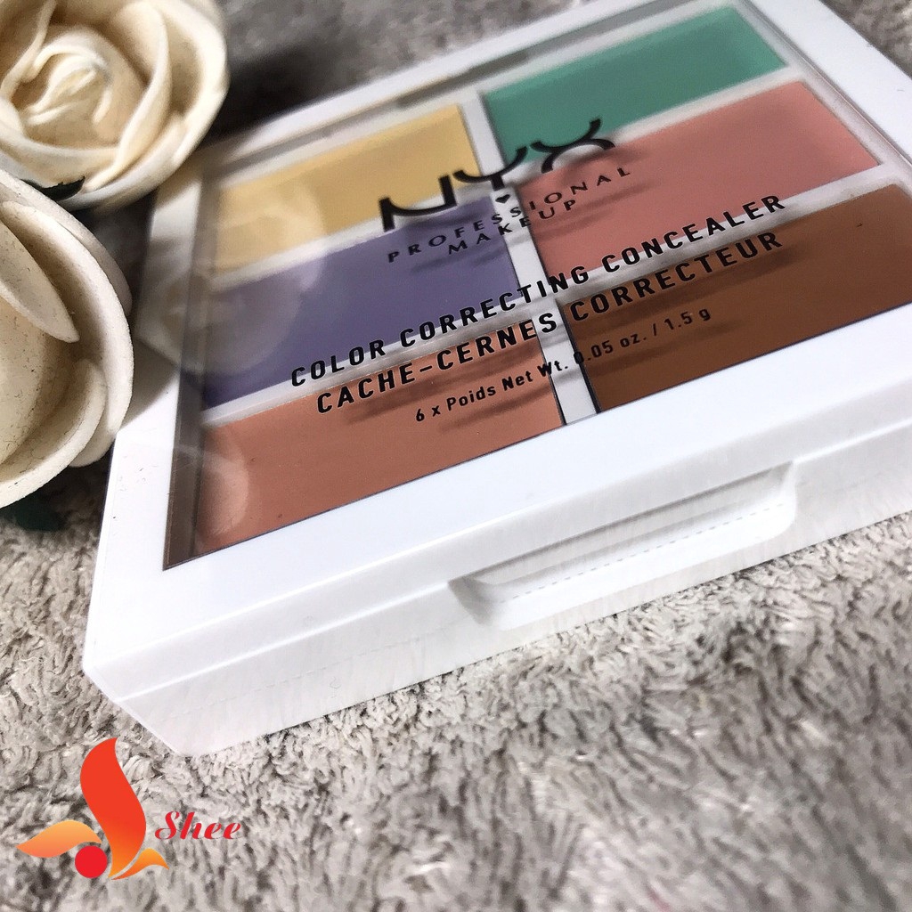 Bảng Che Khuyết Điểm NYX Color Correcting Concealer Palette