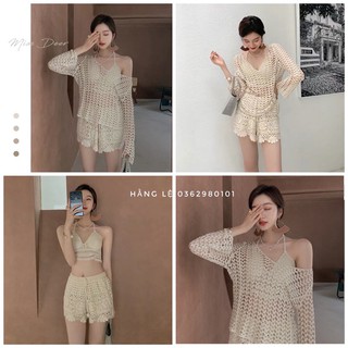 Set Bikini 3 món đi biển ( có tách set )