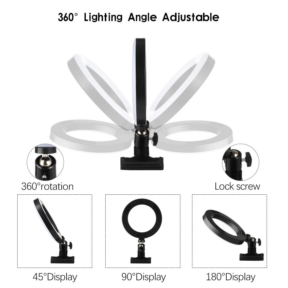 Vòng Đèn Led SHOUKEY 3 Chế Độ Có Thể Điều Chỉnh Độ Sáng Cho Màn Hình Máy Tính Laptop