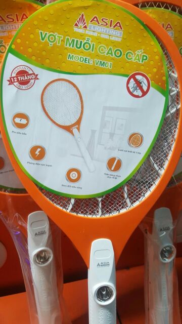 Combo 5 chiếc vợt muỗi VM 04- sạc rời dây