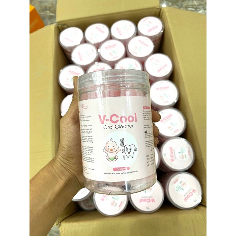 tưa lưỡi Vcool ( hộp 30 que)