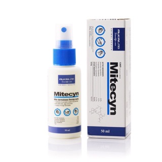 AlkinLab Mitecyn - Tri ve rận, bọ chét, nấm và các bệnh ngoài da cho chó mèo