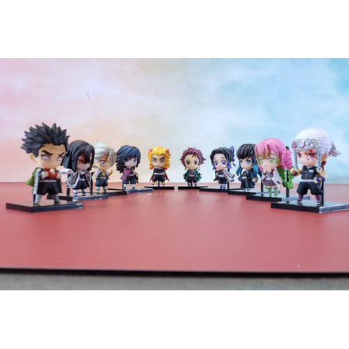 Mô hình Nhật Bản -Kimetsu no Yaiba Tanjirou to Hashira-tachi Mascot Set B