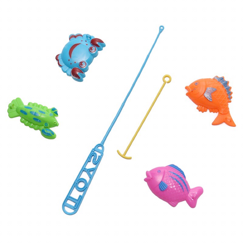 Đồ chơi câu cá nam châm 6 chi tiết cho bé
