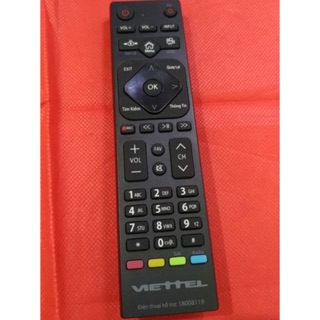 REMOTE ĐIỀU KHIỂN ĐẦU THU VIETTEL HÀNG ZIN CHÍNH HÃNG