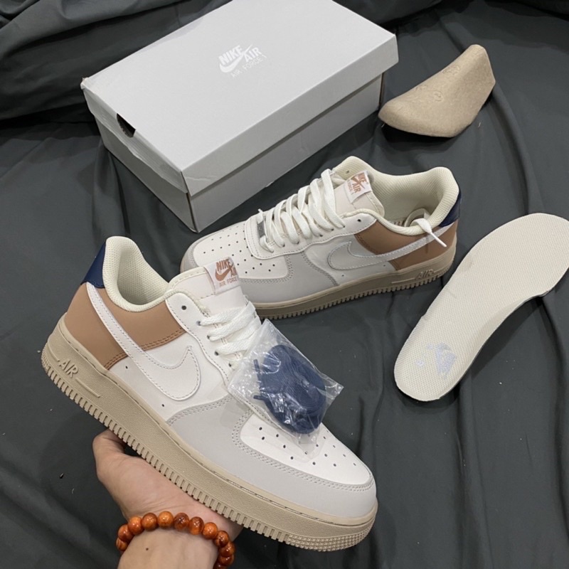GIÀY AF1 LOW MILAN BROWN NANY LAI AU