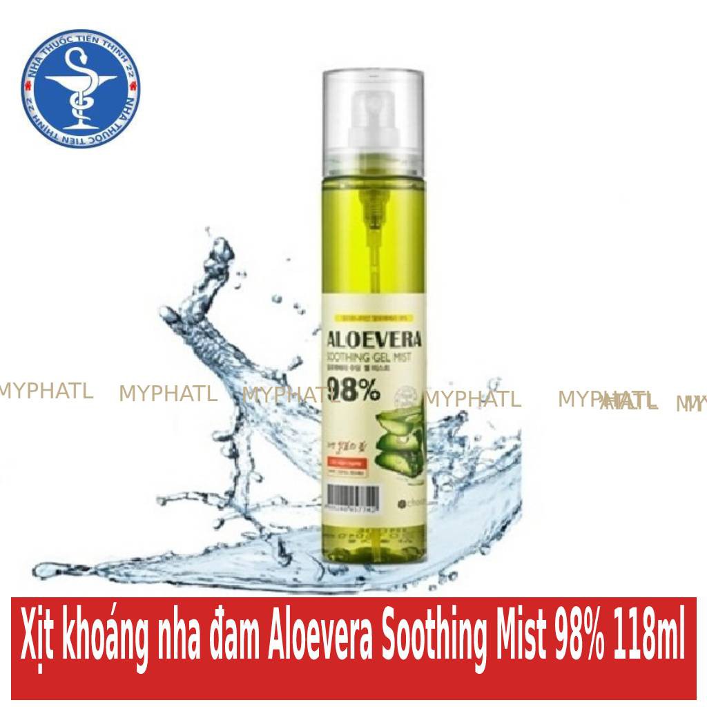 Xịt khoáng Alovevera Soothing mist Organia White