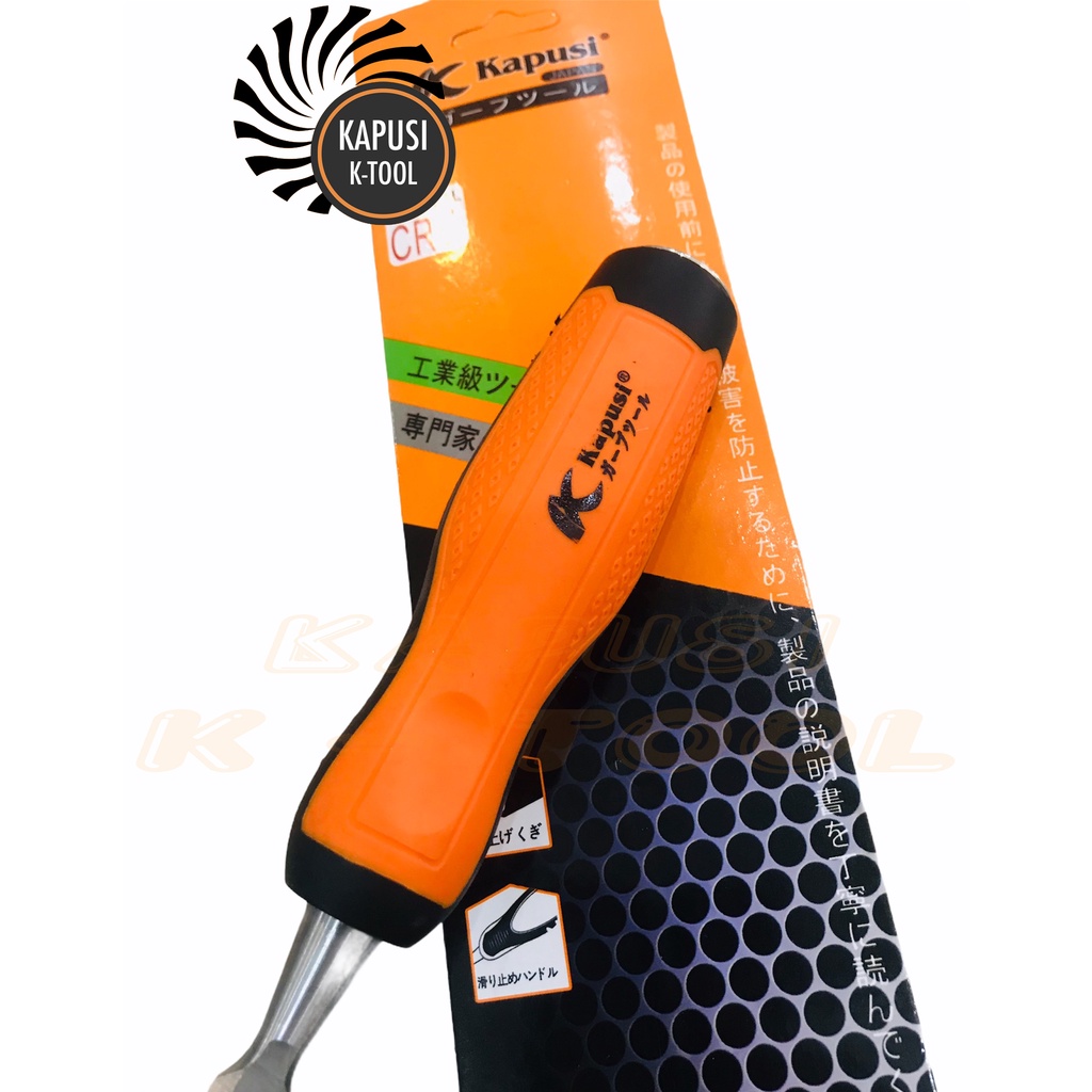 Mũi đục gỗ, khắc gỗ, tiện gỗ đa năng -Trạm gỗ cầm tay Kapusi đủ size (10mm-12mm-16mm-19mm-22mm-25mm)