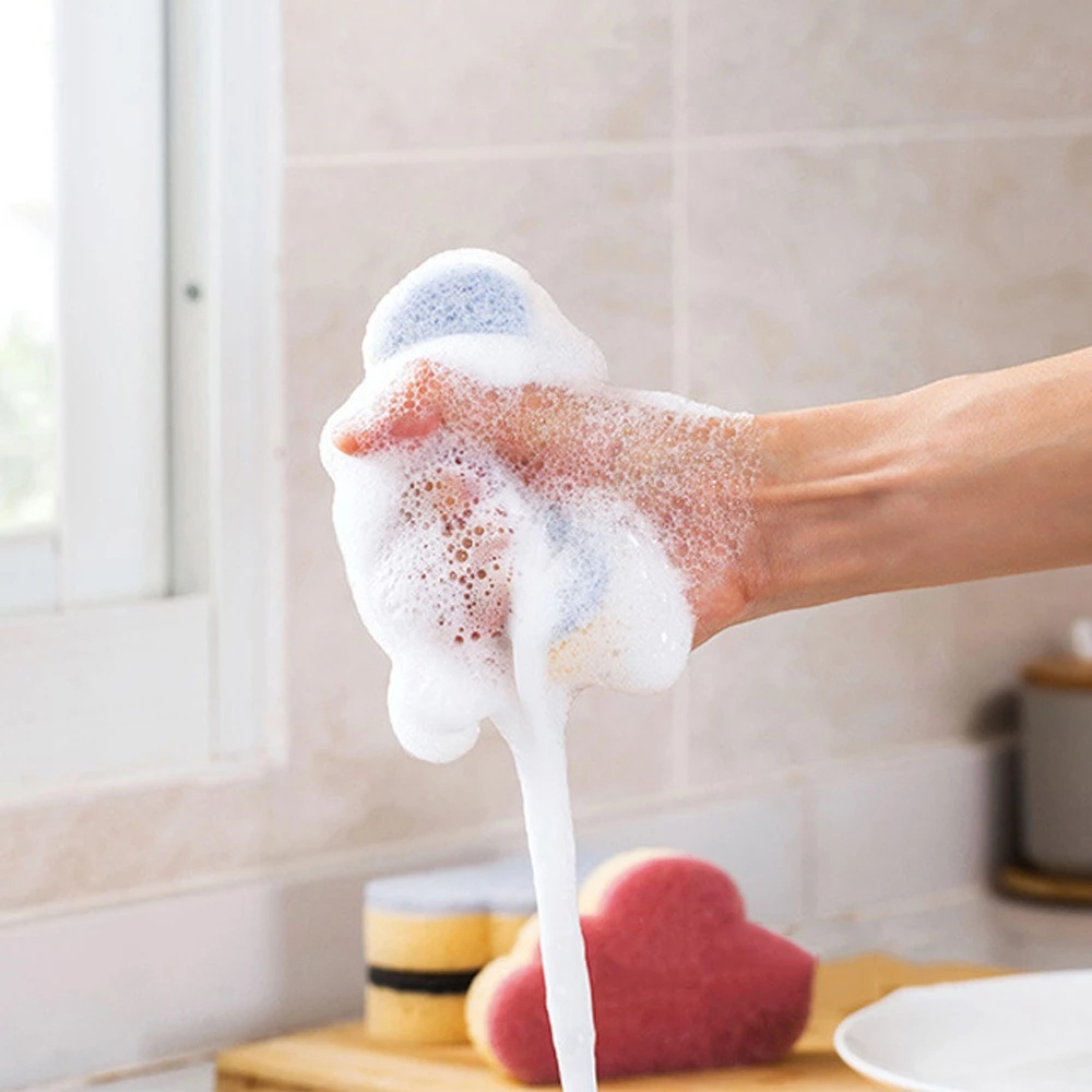 Mút rửa chén hình đám mây sáng tạo tiện dụng