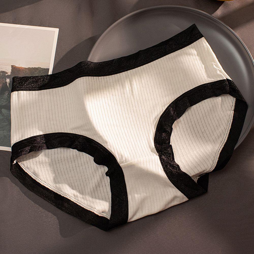 Quần Lót Cotton Lưng Vừa Thoải Mái Thời Trang Cho Nữ