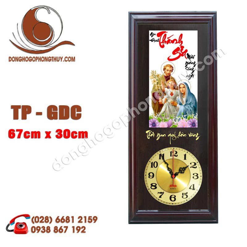 ĐỒNG HỒ THƯ PHÁP GIA ĐÌNH CHÚA