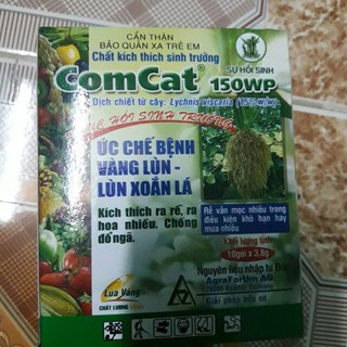 Comcat kích thích sinh trưởng, hạn chế các bệnh cho cây trồng