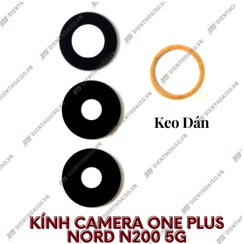 Mặt kính camera oneplus nord n200 có sẵn keo dán