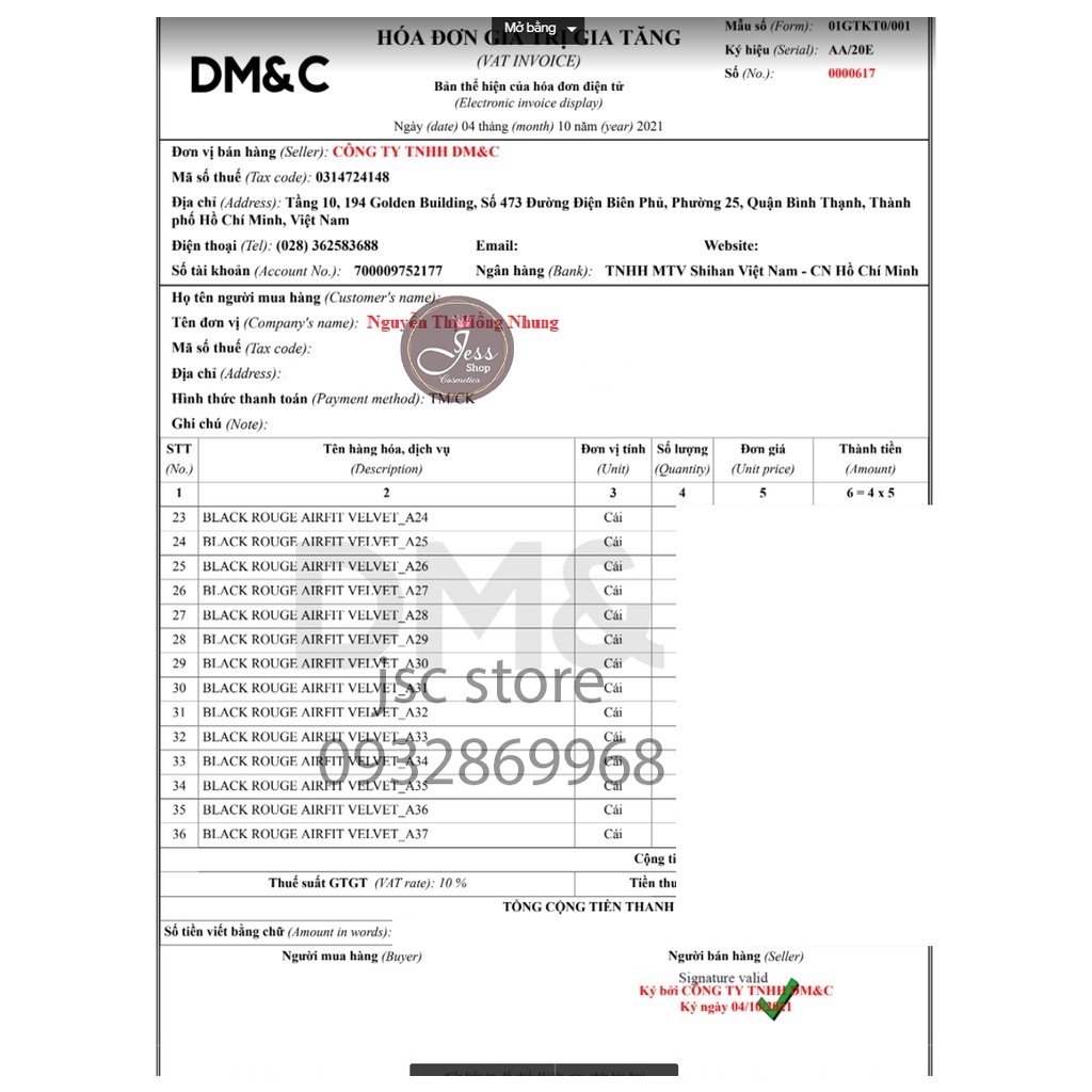 Son Kem Black Rouge Air Fit Velvet Tint