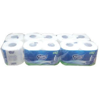 Giấy vệ sinh Pullpy lốc 1 cây 10 cuộn 2 lớp